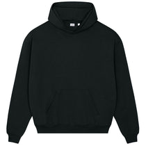 Stanley/Stella Unisex Black Cooper Dry Hooded Sweatshirt