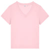 Stanley/Stella Women's Cotton Pink Stella Isla V-Neck Tee