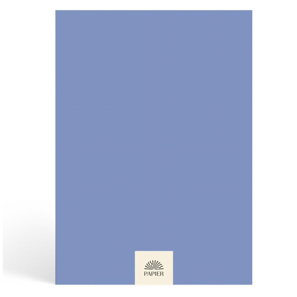 Papier Ice Blue Shine Plain Notebook