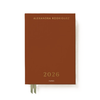 Papier Brown Shine Calendar Year Planner