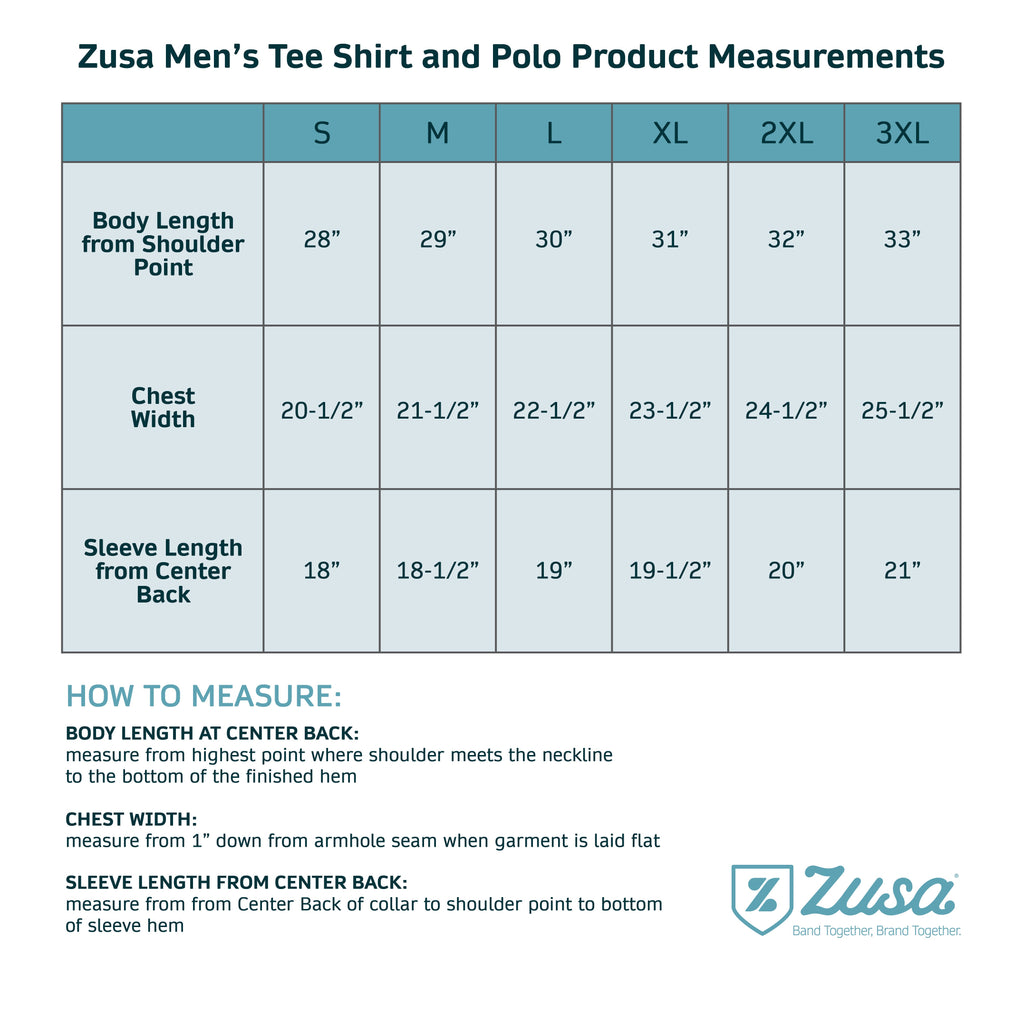 48-Hour Zusa Men's Royal Everyday Pique Polo