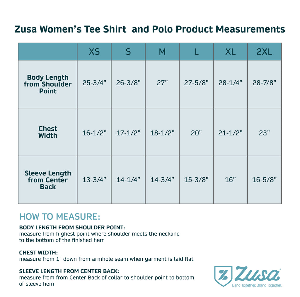 Zusa 3 Day Women's True Navy Heather Peachy Tee