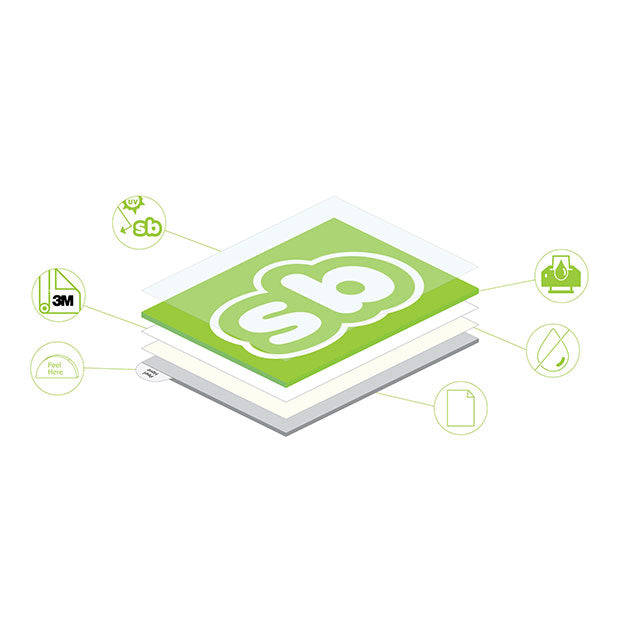 Stickerbeat Custom Die Cut 2" x 3" Sticker