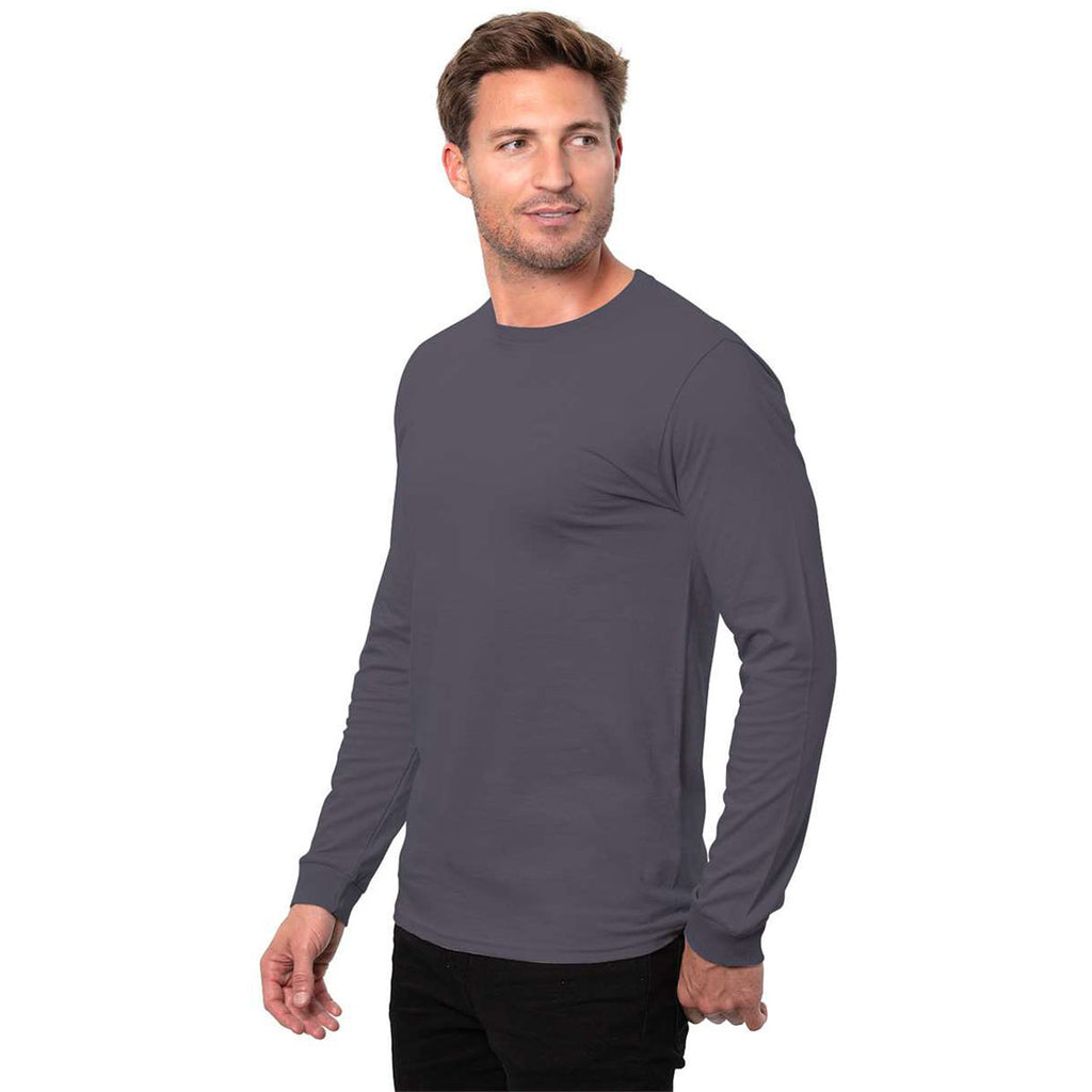 Threadfast Apparel Men's Graphite Epic Long Sleeve T-Shirt