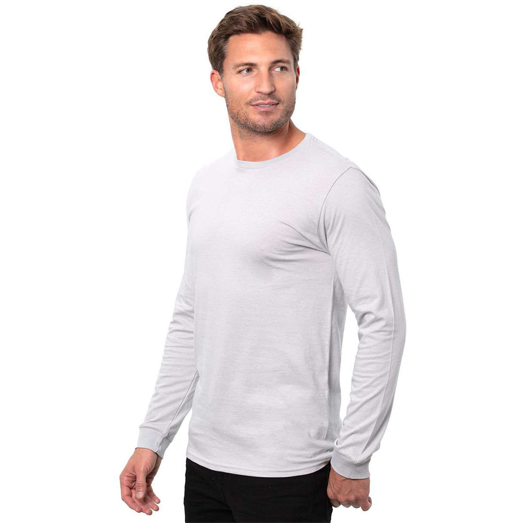 Threadfast Apparel Men's Silver Epic Long Sleeve T-Shirt