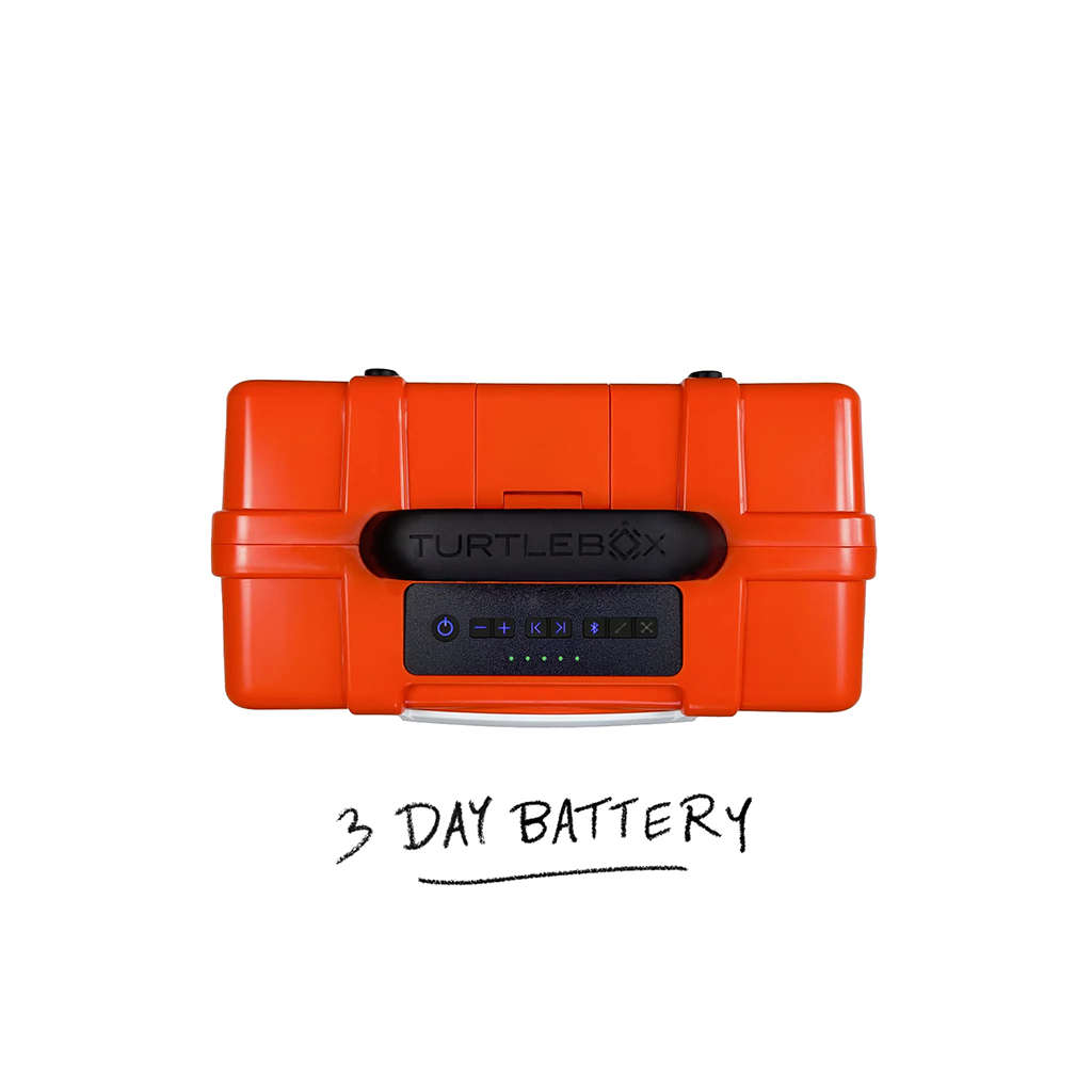 Turtlebox Orange Original Gen 3 Speaker