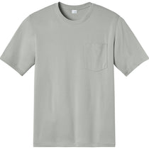 CornerStone Men's Light Grey Tall Workwear Pro Short Sleeve Pocket Tee