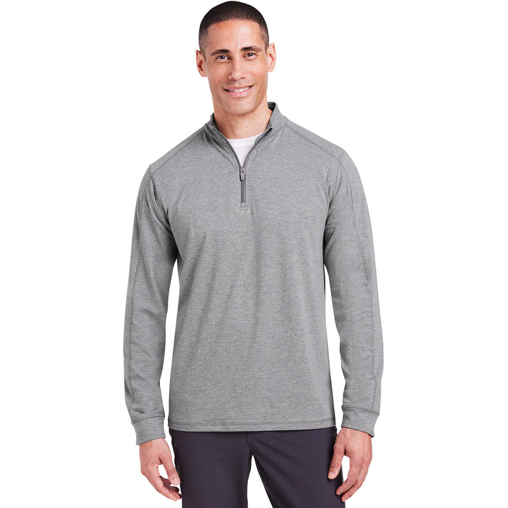 tasc Men's Heather Grey Carrollton Quarter-Zip