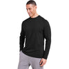 tasc Men's Black Carrollton Fitness Long-Sleeve T-Shirt