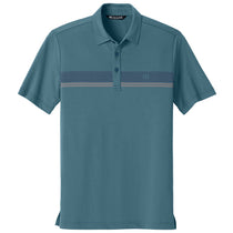 TravisMathew Men's Stellar Blue Glenview Stripe Polo