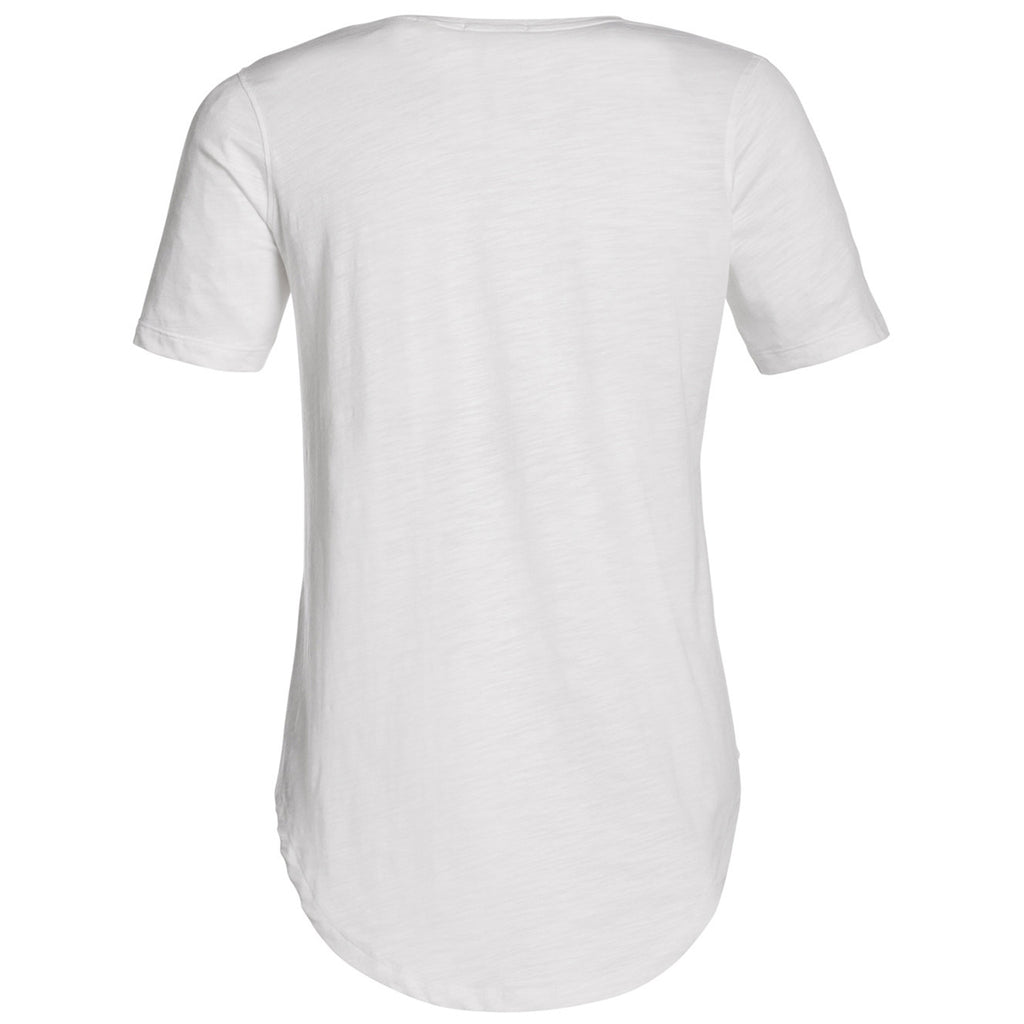 tasc Women's White Longline T-Shirt