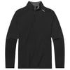 UNRL Men's Black Interlock Quarter Zip