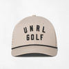 UNRL Tan + Black Golf Vintage Rope Snapback