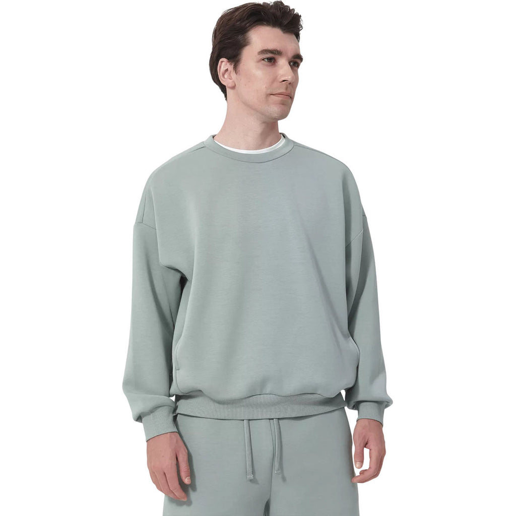 Levelwear Unisex Iceberg Green Luxe Signature Crew