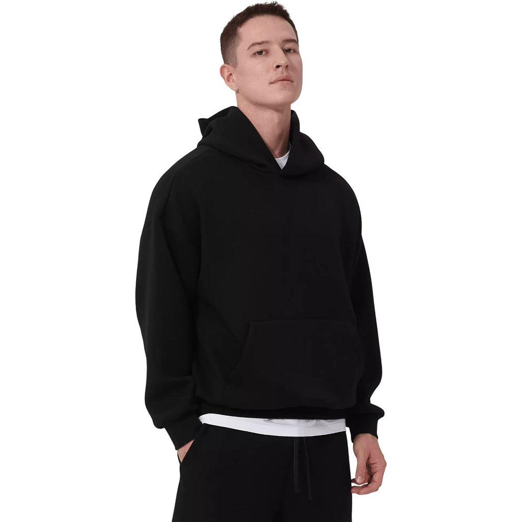 Levelwear Unisex Black Luxe Signature Hoodie