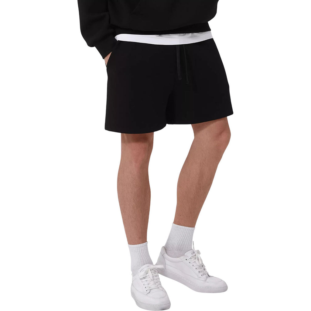 Levelwear Unisex Black Luxe Signature Short