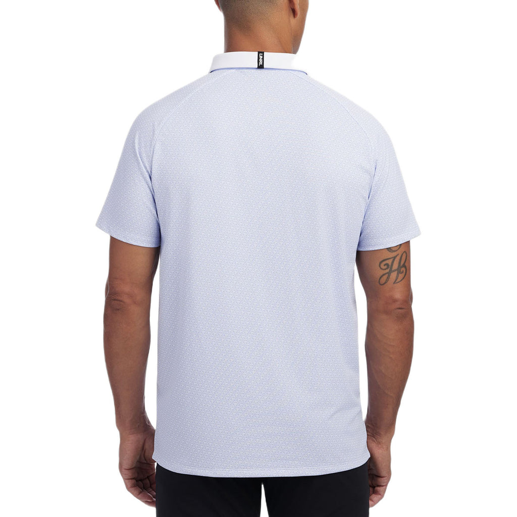 UNRL Men's Lavender Vector Polo