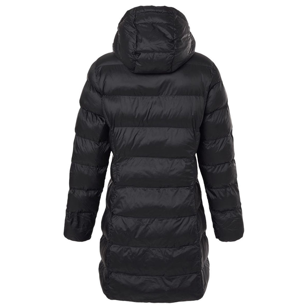 Weatherproof Women's Black Poly-Filled 3/4 Length Coat