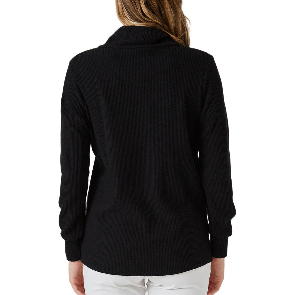 Straight Down Women's Black Misty Top