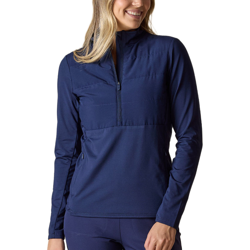 Straight Down Women's New Indigo Althea Half Zip