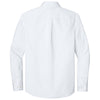Port Authority Men's White Long Sleeve Nailhead Easy Care Shirt