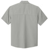 Port Authority Men's Gusty Grey Short Sleeve UV Dockside Shirt