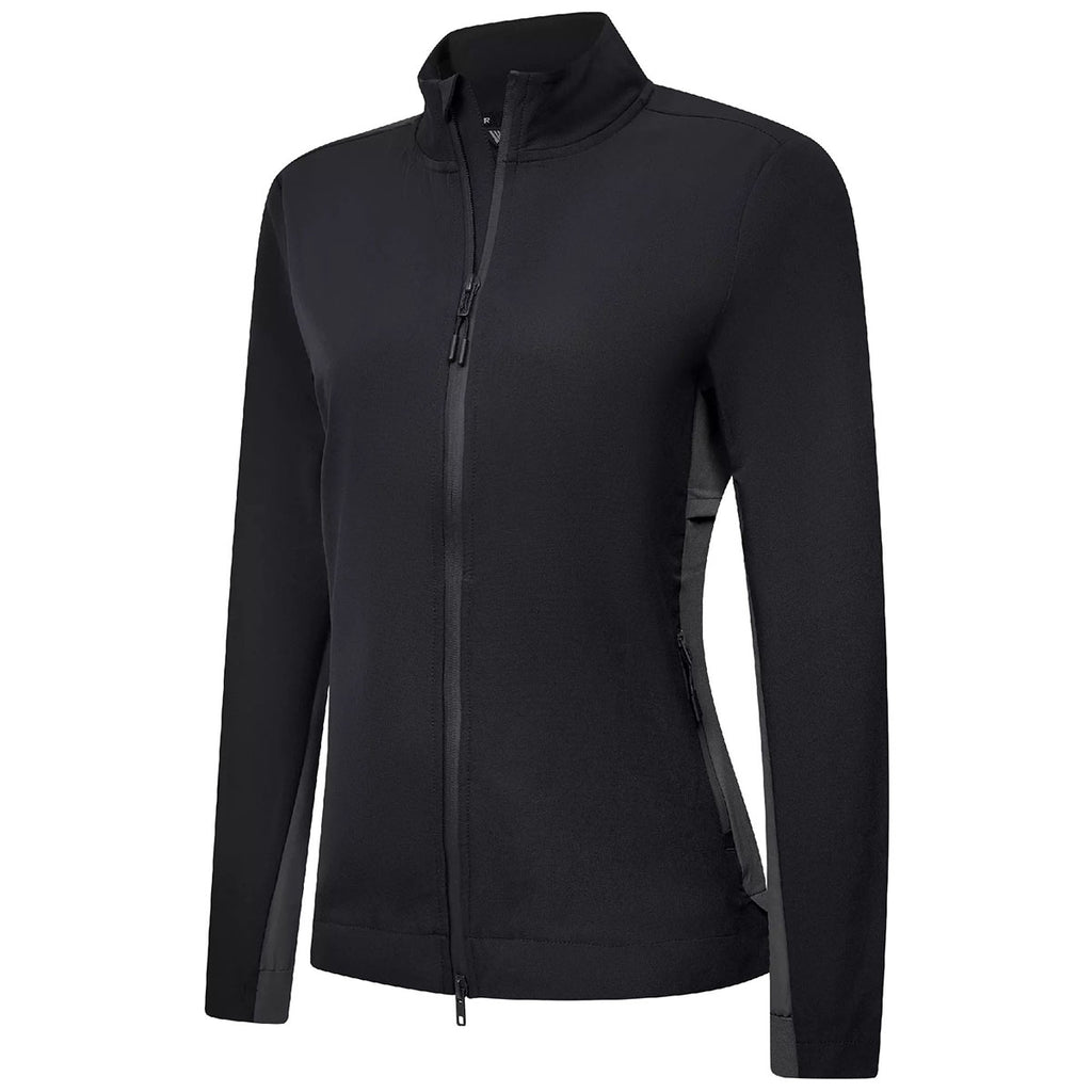 Levelwear Women's Black/Charcoal Bevel Jacket