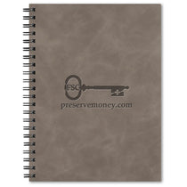 Castelli Walnut WireO Chia Grande XL White Academic Planner