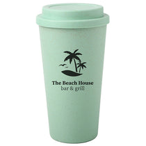 Mixie Green 16OZ Wheat Straw Mug