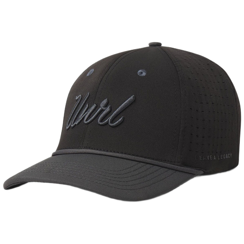 UNRL Black Weekender Snapback - Mid-Pro