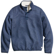 Marine Layer Women's Navy/Oat Reversible Corbet Pullover