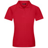 Levelwear Women's Flame Red Balance Polo