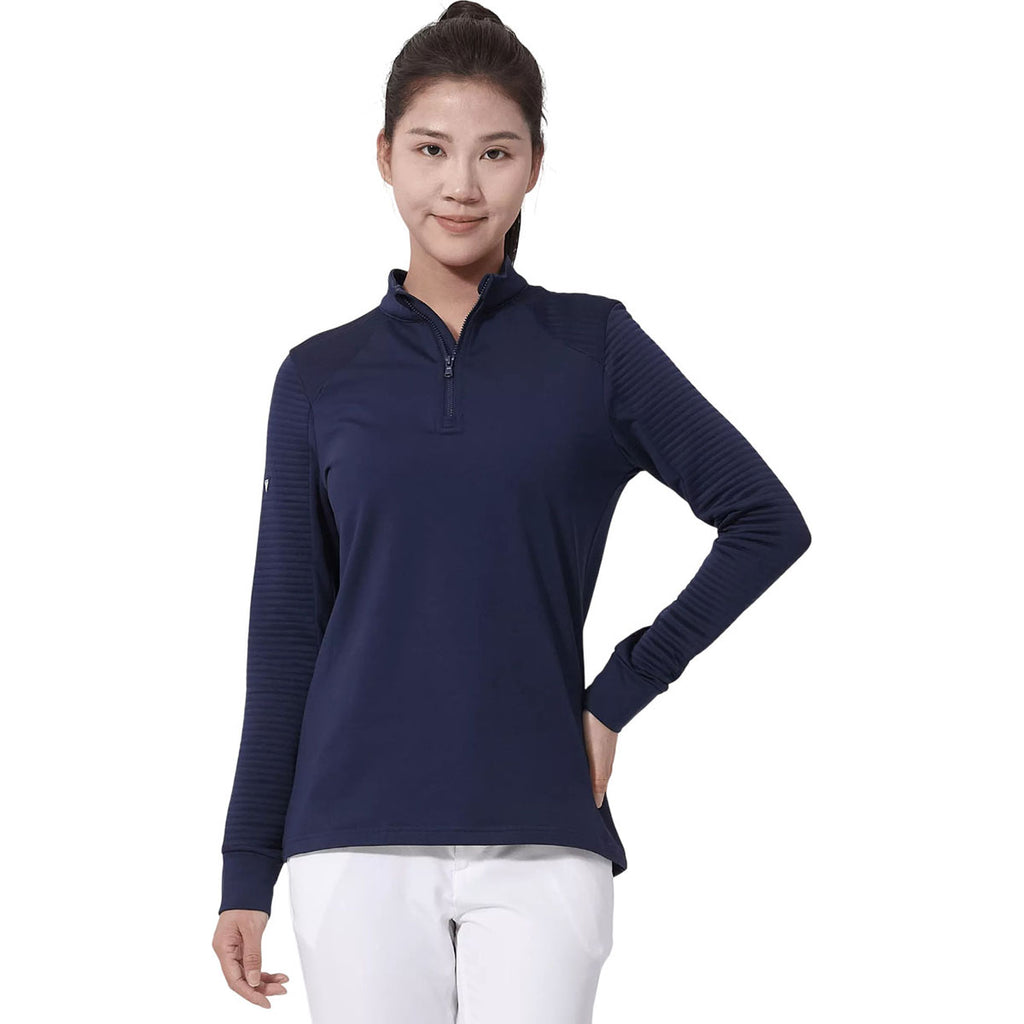 Levelwear Women's Navy Power Pullover