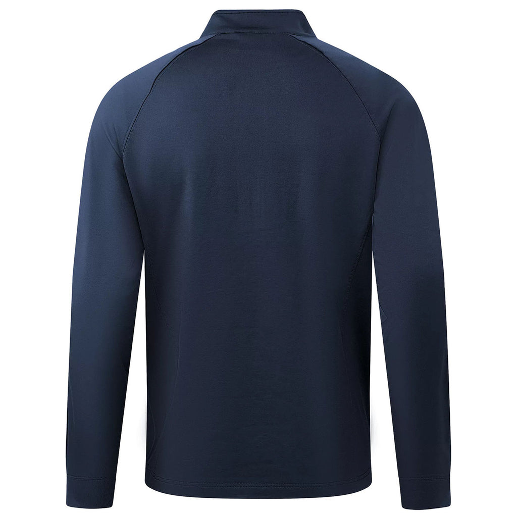 Levelwear Men's Navy Calibre Recycled Quarter Zip