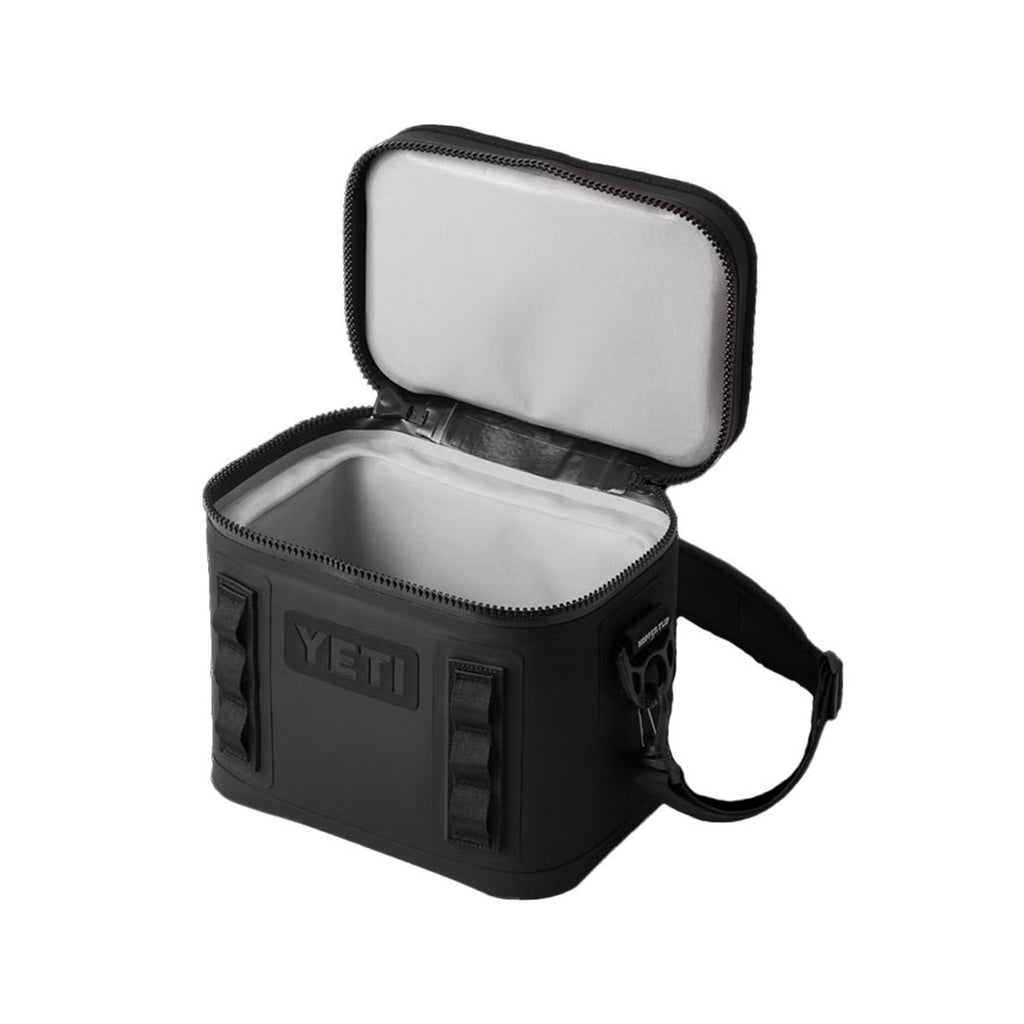 YETI Black Hopper Flip 8 Cooler