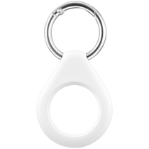 Insignia White Key Ring Case for Apple AirTag