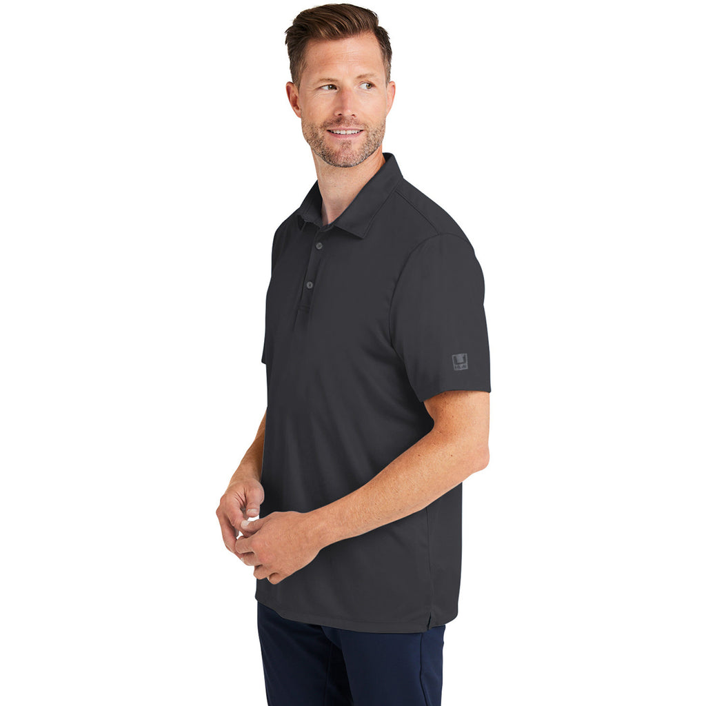 HUK Men's Black Pursuit Performance Polo