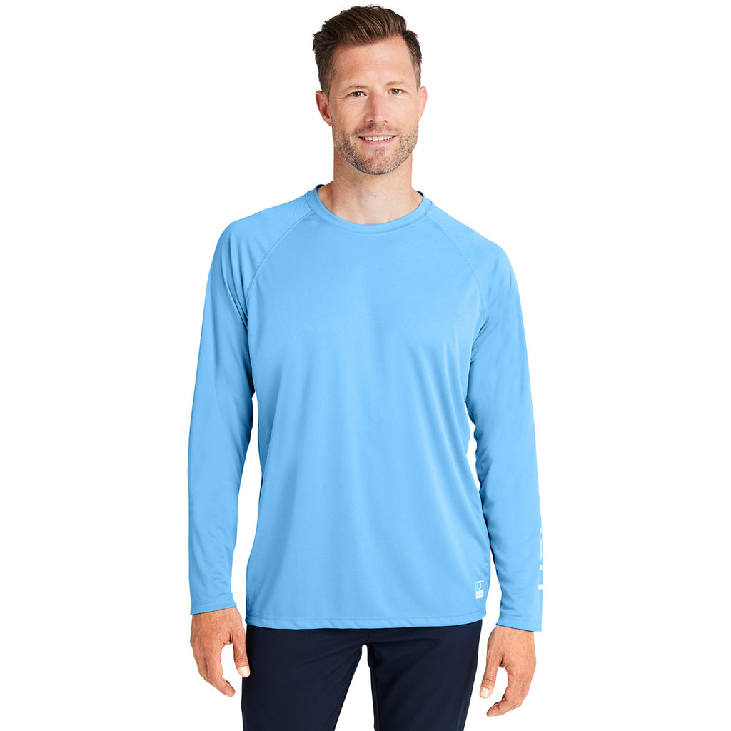 HUK Men's Marolina Blue Pursuit Long-Sleeve T-Shirt