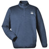 HUK Men's Naval Academy Heather Cold Front Quarter-Zip