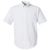 HUK Men's White Kona Solid Short Sleeve Shirt