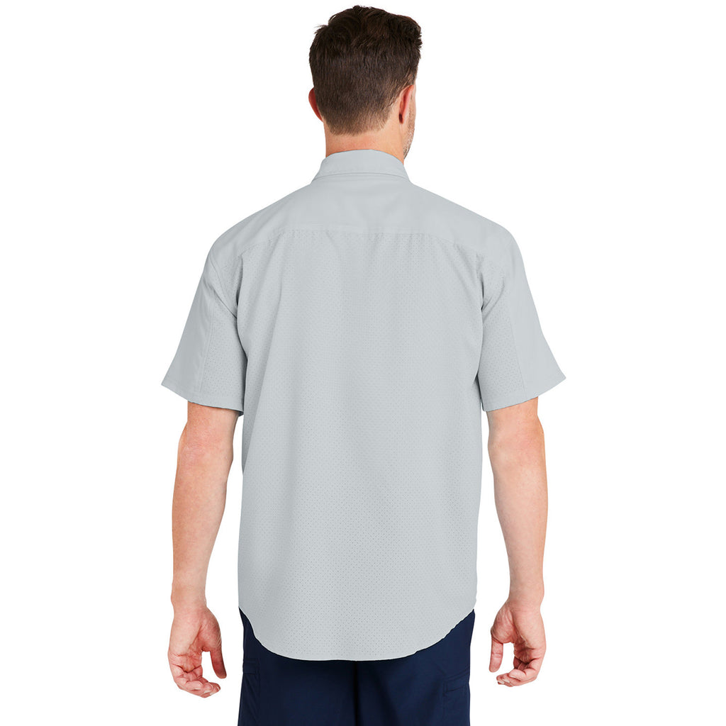 HUK Men's Harbor Mist Tide Point Short Sleeve Shirt