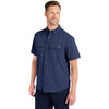 HUK Men's Naval Academy Creekbed Short Sleeve Shirt