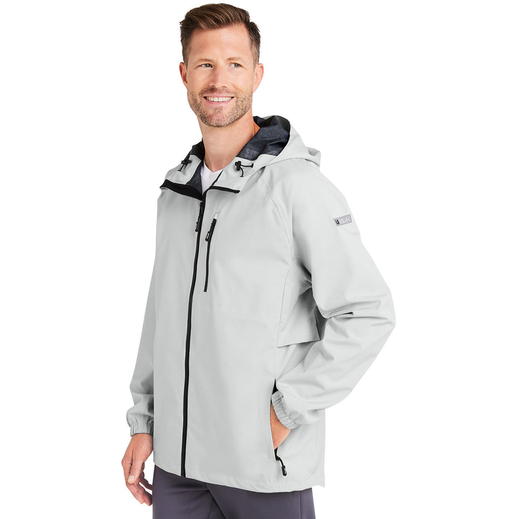 HUK Men's Harbor Mist Rover Rain Jacket