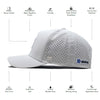 Melin White Odyssey Stacked Hydro Performance Snapback Hat