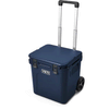 YETI Navy Roadie 48 Wheeled Cooler