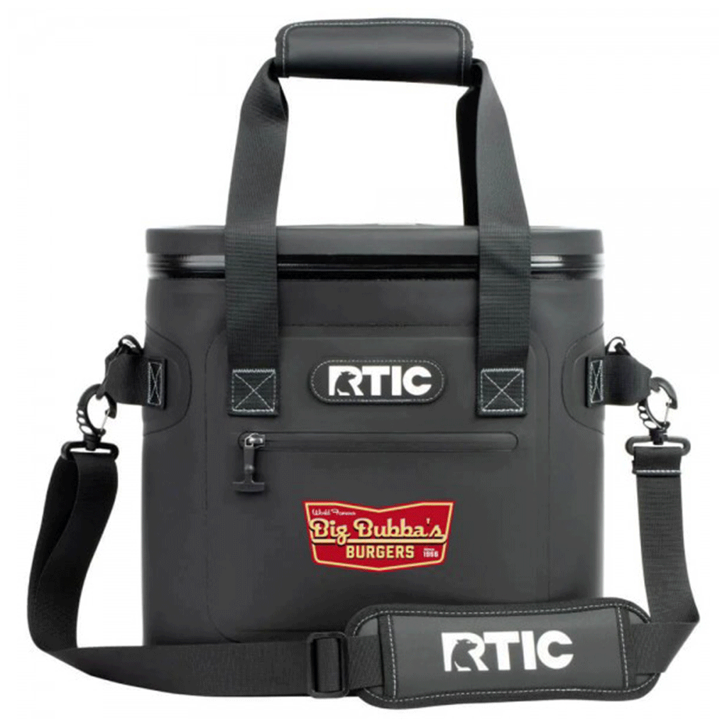 RTIC Black 20 Soft Pack Cooler