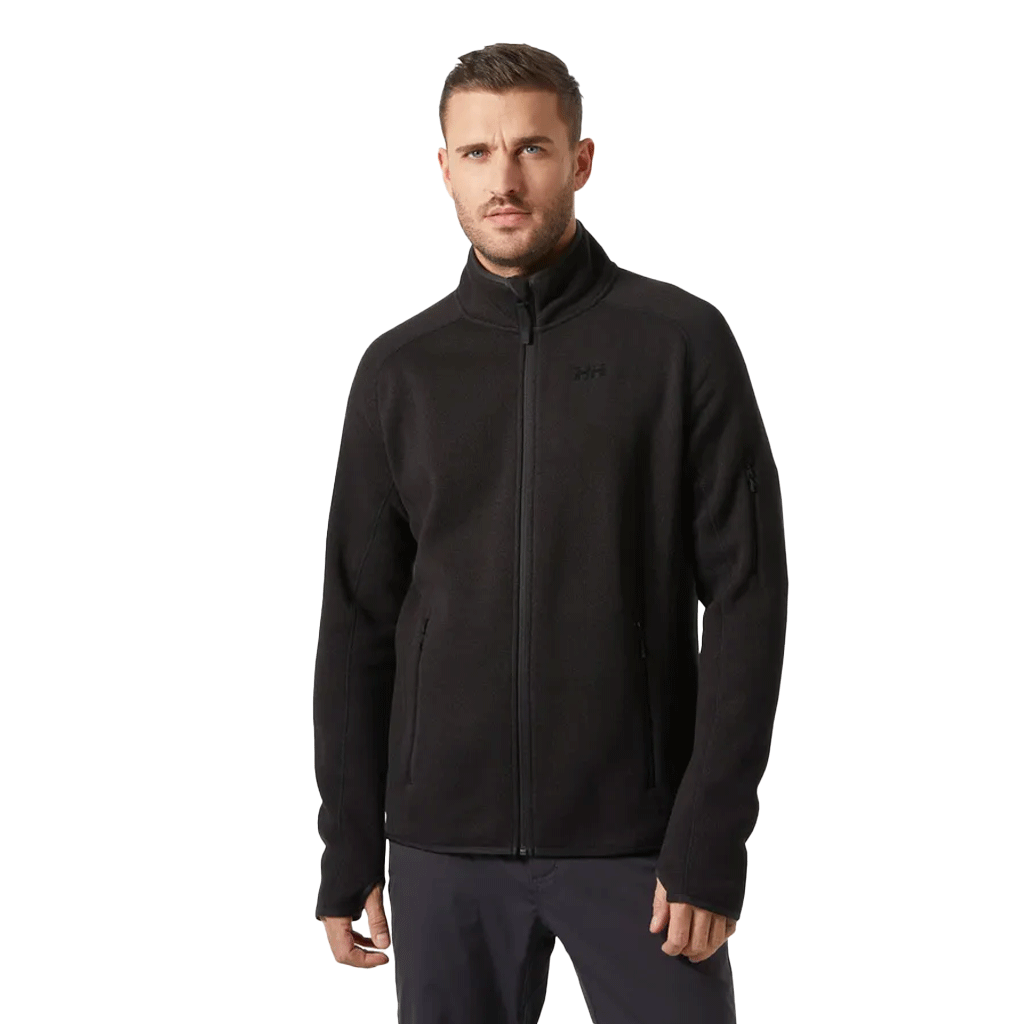 Helly Hansen Men's Black Varde Fleece Jacket 2.0