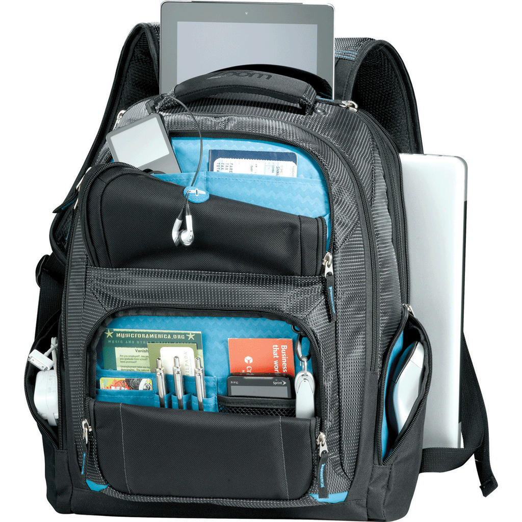 Zoom Black TSA 15" Computer Backpack