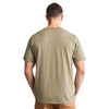 Timberland Men's Burnt Olive Heather Pro Base Plate Blended Short-Sleeve T-Shirt