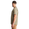 Timberland Men's Burnt Olive Heather Pro Base Plate Blended Short-Sleeve T-Shirt